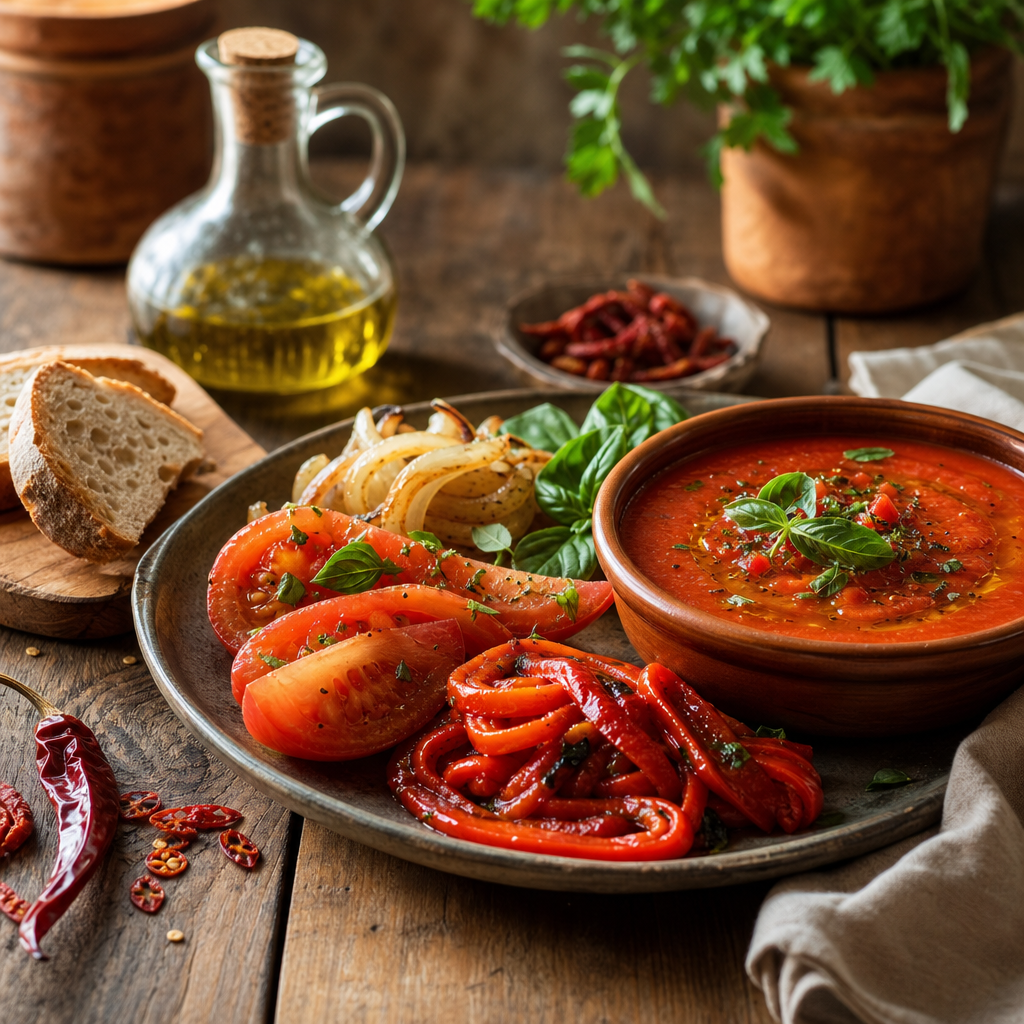 Quelle entrée avant un poulet basquaise : conseils et idées faciles